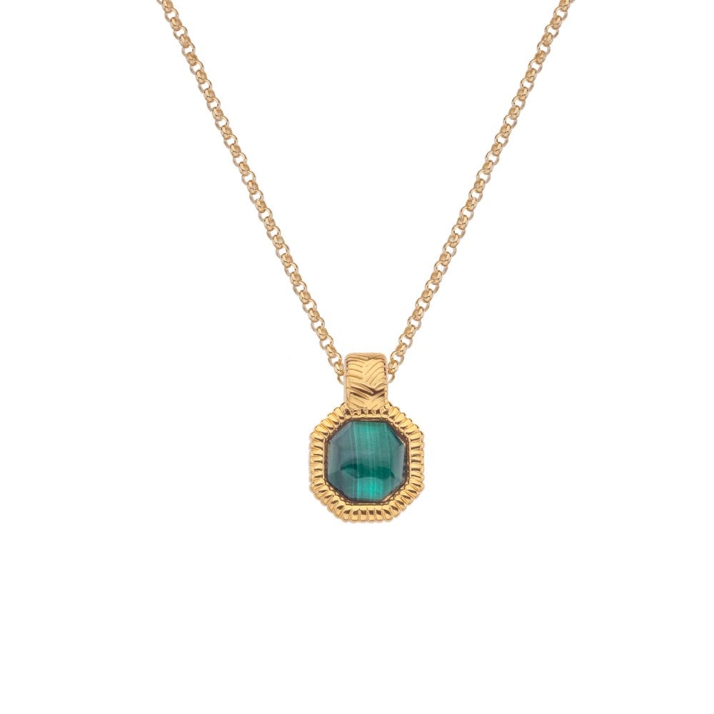 HD X JJ Revive Malachite Pendant