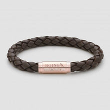 Load image into Gallery viewer, Brown Middy Leather Bracelet
