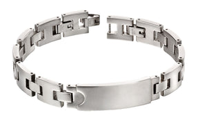 Steel Section ID Bracelet