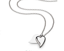 Load image into Gallery viewer, Desire Love Duet Large Heart Necklace

