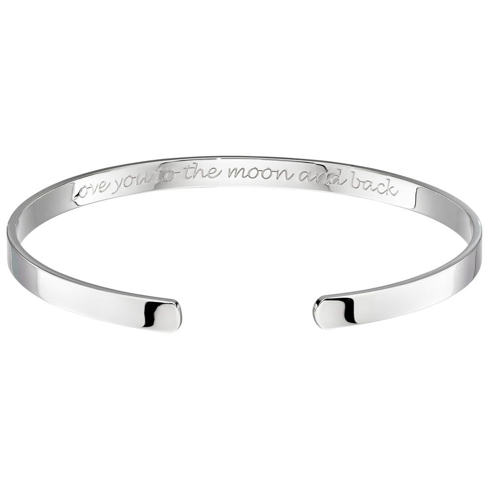 Love You To The Moon And Back Bangle