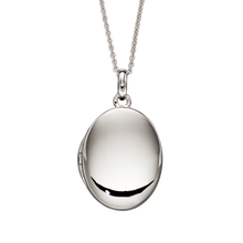 Load image into Gallery viewer, Fiadh – Large Oval Sterling Silver Locket
