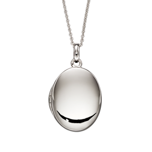Oval sterling 2025 silver locket