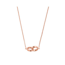 Load image into Gallery viewer, Interlink Necklace Rose Gold
