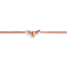Load image into Gallery viewer, Lucky Bee Chain Bracelet Rose Gold
