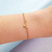 Load image into Gallery viewer, Lucky Bee Chain Bracelet Gold
