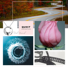 Load image into Gallery viewer, Quest Circle Drop Earrings
