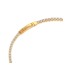 Load image into Gallery viewer, Bracelet Ellera - 18K Plated With White Zirconia

