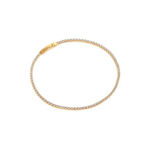 Load image into Gallery viewer, Bracelet Ellera - 18K Plated With White Zirconia
