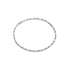 Bracelet Ellera With Multi Coloured Zirconia