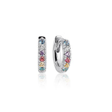 Load image into Gallery viewer, Earrings Ellera Piccolo With Multicoloured Zirconia
