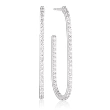 Load image into Gallery viewer, Earrings Capizzi X-Grande - With White Zirconia
