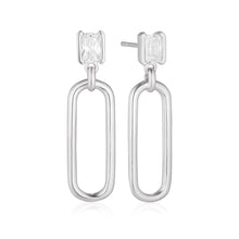 Load image into Gallery viewer, Earrings Roccanova Lungo - With White Zirconia
