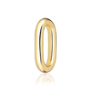 Earrings Capri Link Single - 18K Gold Plated