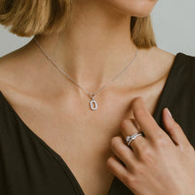 Load image into Gallery viewer, Necklace Capizzi Piccolo - With White Zirconia
