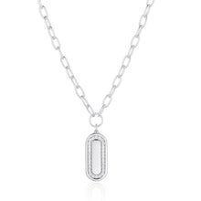 Load image into Gallery viewer, Necklace Capizzi Grande - With White Zirconia
