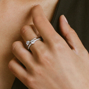 Ring Ellera Uno Grande - With White Zirconia