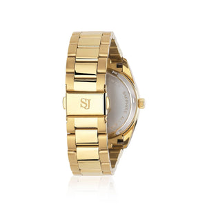 Watch Aurora - Gold Plated Stainless Steel With Green Dial And White Zirconia
