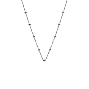 Sterling Silver Intermittent Bead Chain