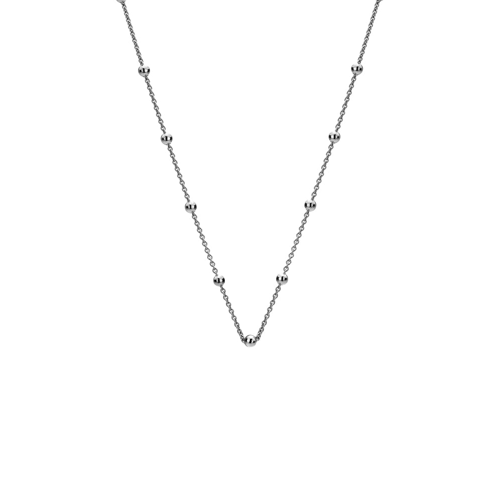 Sterling Silver Intermittent Bead Chain