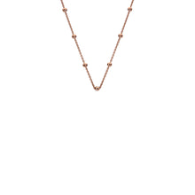 Load image into Gallery viewer, Rose Gold Plated Intermittent Bead Chain
