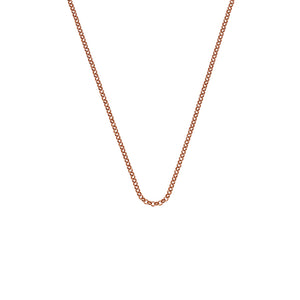 Rose Gold Plated Belcher Chain