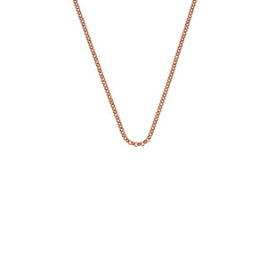 Rose Gold Plated Belcher Chain