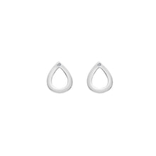 Load image into Gallery viewer, Diamond Amulet Teardrop Earrings
