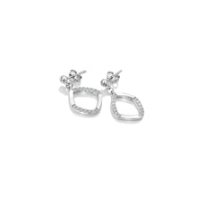 Load image into Gallery viewer, Behold White Topaz Earrings
