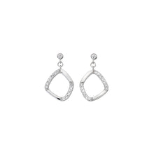 Load image into Gallery viewer, Behold White Topaz Earrings
