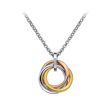 Load image into Gallery viewer, Trio Calm Pendant - Rose And Yellow Gold Plated Accents
