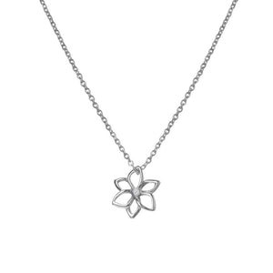 Diamond Amulet Flower Pendant