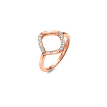 Load image into Gallery viewer, Behold White Topaz Ring - Rose Gold
