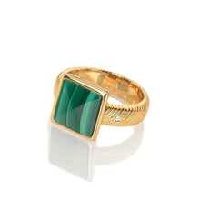 Load image into Gallery viewer, HD X JJ Revive Malachite Ring
