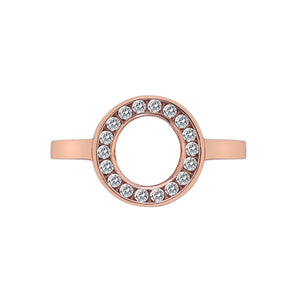Innocence Rose Gold Plated Sterling Silver Ring