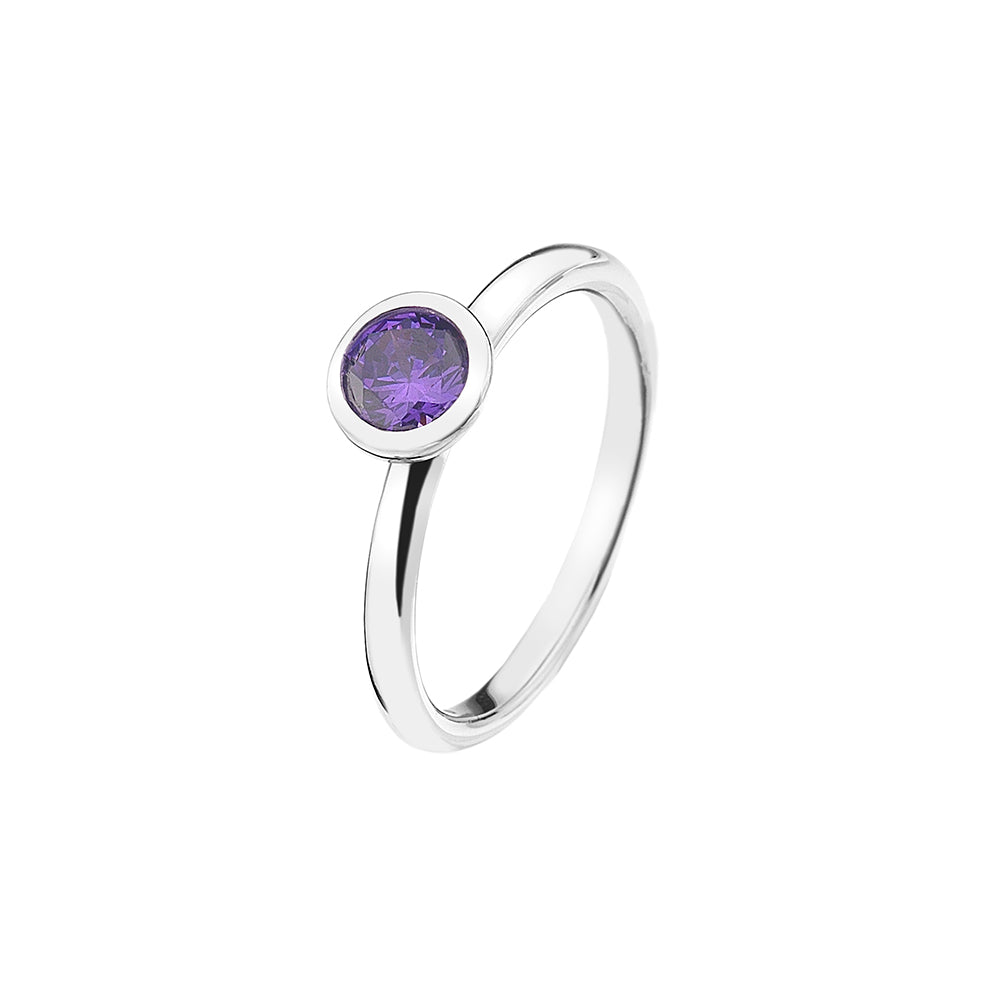 Scintilla Violet Spirituality Ring