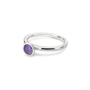 Scintilla Violet Spirituality Ring