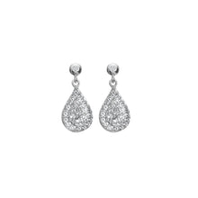 Load image into Gallery viewer, Glimmer White Topaz Earrings
