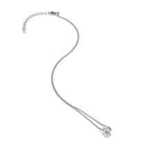 Load image into Gallery viewer, White Topaz Solitaire Necklace
