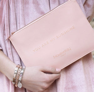 Nomination You Are My Sunshine Pink Pouch