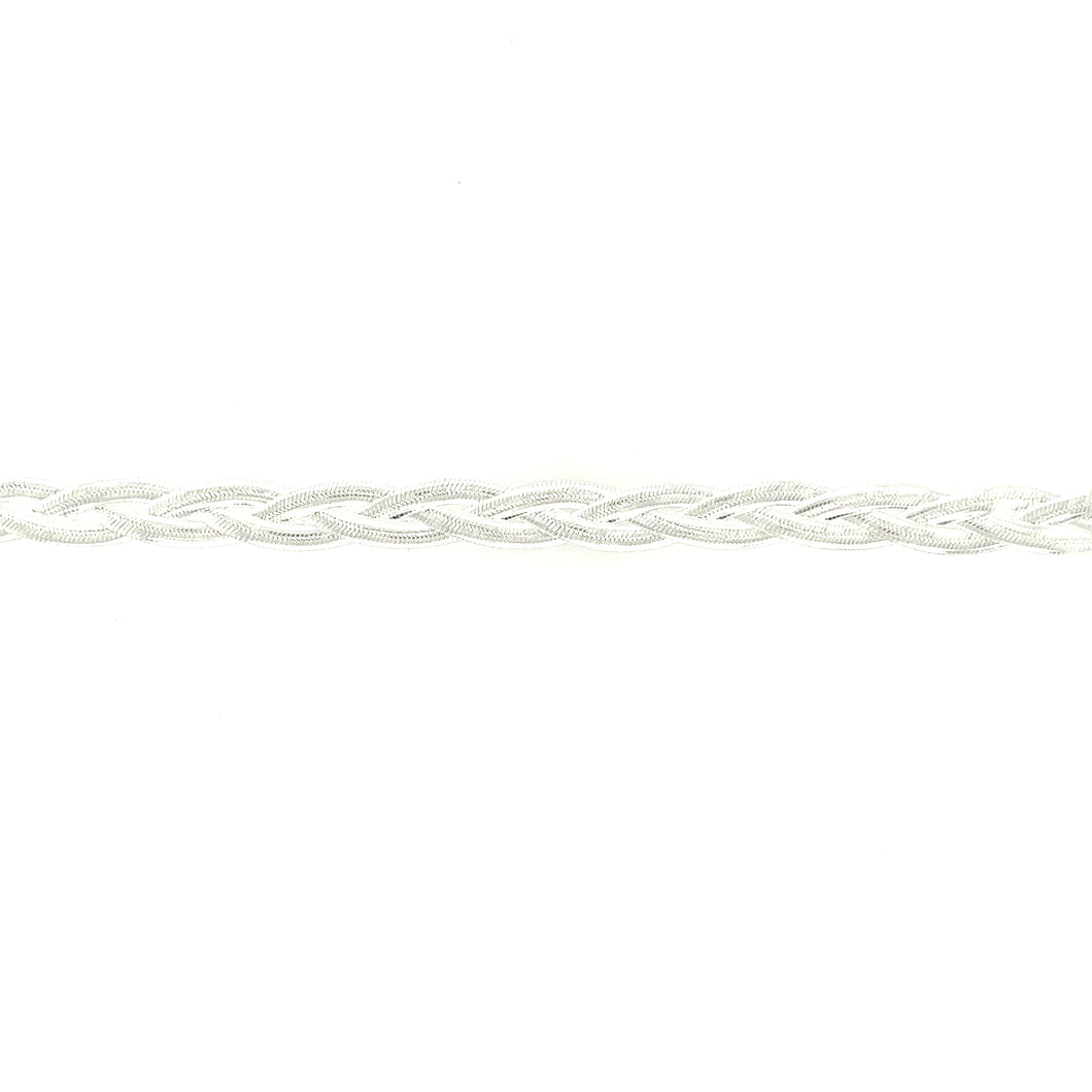 Sterling Silver Flexible Herringbone Bracelet