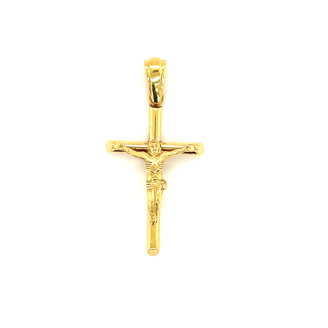 18ct Yellow Gold Crucifix 35x15mm