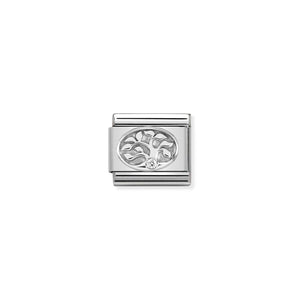 Composable Classic Link Tree Of Life In Silver And Stone