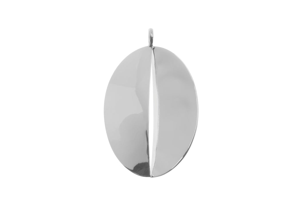 Oval With Slit Pendant