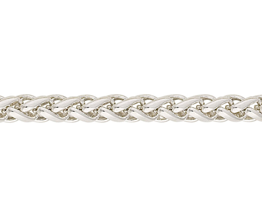 Sterling Silver Braided Curb Bracelet