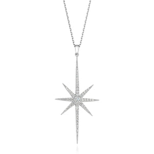 Long Star Shape Pendant