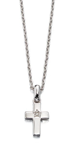 Grace Diamond Cross Pendant And Chain