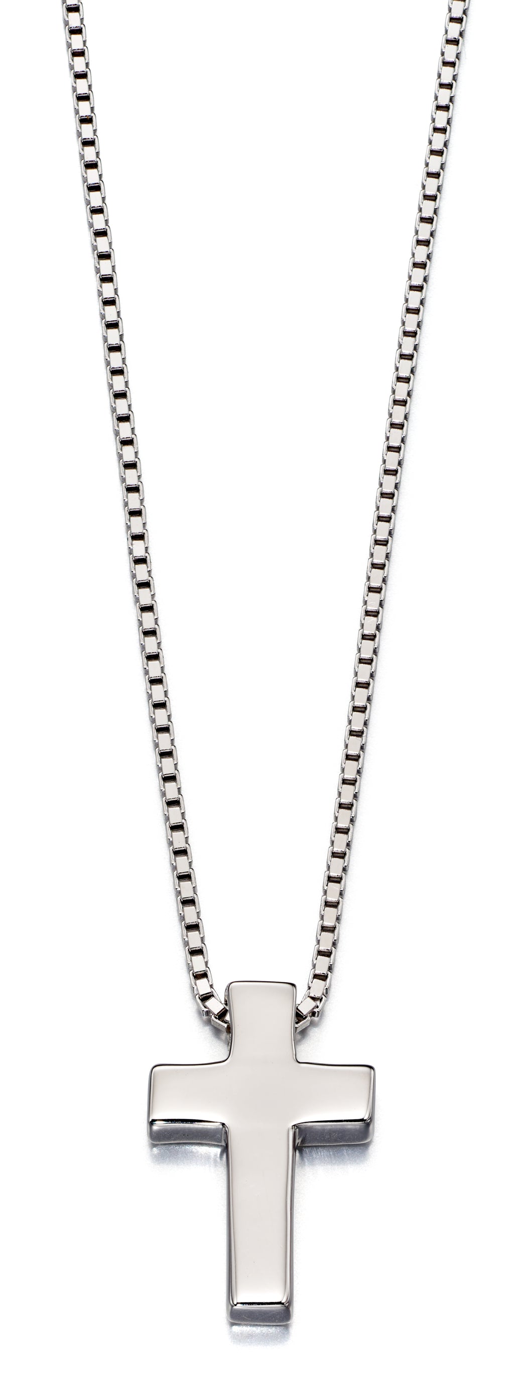 Thom Boys Silver Cross Necklace