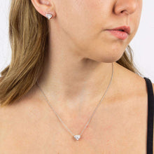Load image into Gallery viewer, Diamond Shaped Zirconia Necklace
