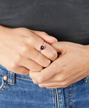 Load image into Gallery viewer, February Crystal Birthstone Ring

